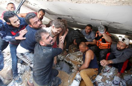 Onze jours d'horreur absolue  - La population de Gaza fière, déterminée et confiante 